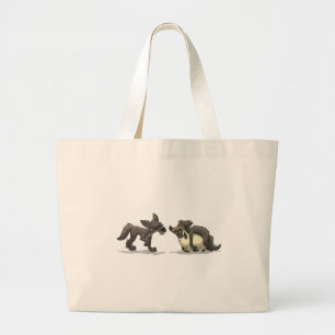 "Sheep in Wolf's Clothing" Bag Grote Tote Bag