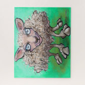 Sheep Jigzaag Puzzle Legpuzzel (Verticaal)