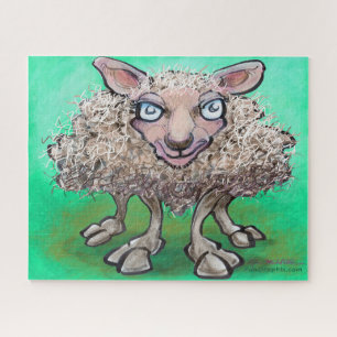 Sheep Jigzaag Puzzle Legpuzzel