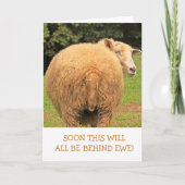 Sheep Joke Pun Funny krijgt goede Kaart (Voorkant)