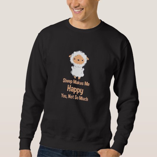 Sheep Kawaii Trui (Voorkant)