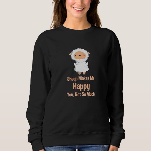 Sheep Kawaii Trui (Voorkant)