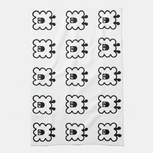 SHEEP-keukenlinnen Theedoek (Verticaal)