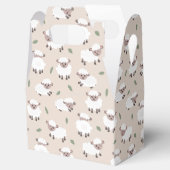 Sheep & Lamb Cute Hand Drawn Farm Animals Bedankdoosjes (Geopend)