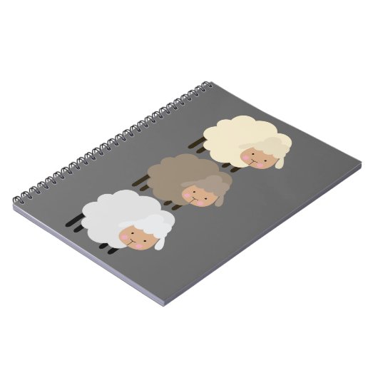 Sheep-laptop Notitieboek (Linkerzijde)