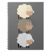 Sheep-laptop Notitieboek (Voorkant)