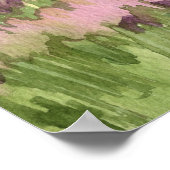 Sheep Lavender Fields Boerderij Animal Lambs Poster (Hoek)