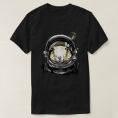 Sheep Lover Sheeps Astronaut Space Exploration T-shirt (Design voorkant)