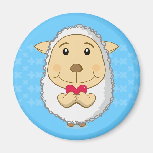 Sheep Magnet (Voorkant)