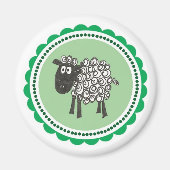 Sheep Magnet (Voorkant)