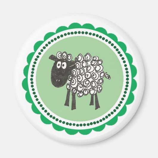 Sheep Magnet (Voorkant)