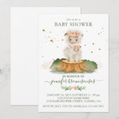 Sheep Mommy Bunny Baby Kaart (Voorkant / Achterkant)