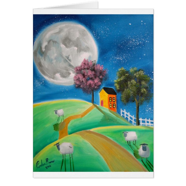 SHEEP MOON FOLK ART (Voorkant)
