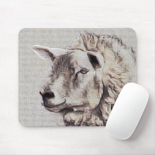 SHEEP Mousepad Muismat (Met muis)