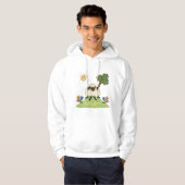 Sheep on a Hill Mannen Hoodie (Voorkant volledig)