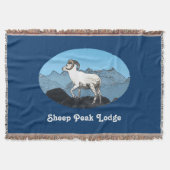 Sheep Peak Lodge Deken (Voorkant)