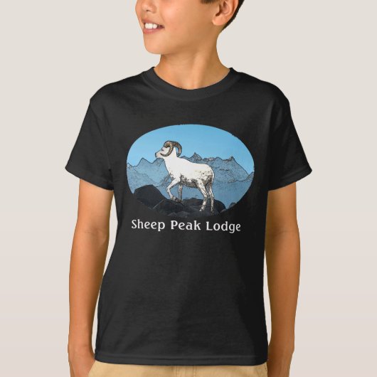 Sheep Peak Lodge T-shirt (Voorkant)