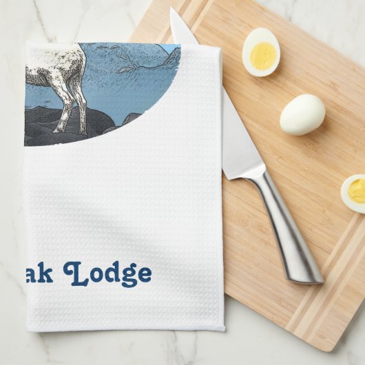 Sheep Peak Lodge Theedoek (Quarter Fold)