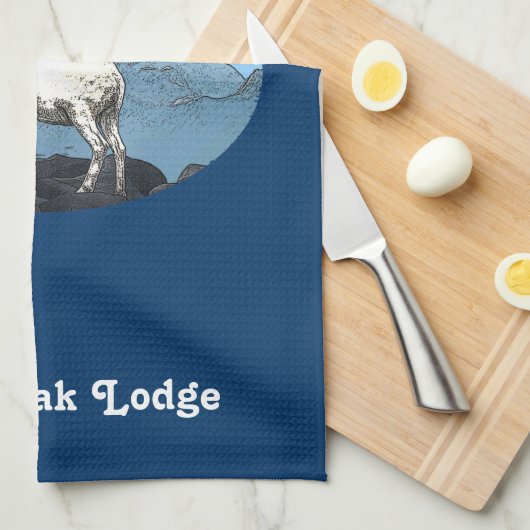 Sheep Peak Lodge Theedoek (Quarter Fold)