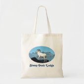 Sheep Peak Lodge Tote Bag (Voorkant)