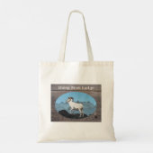 Sheep Peak Lodge Tote Bag (Achterkant)