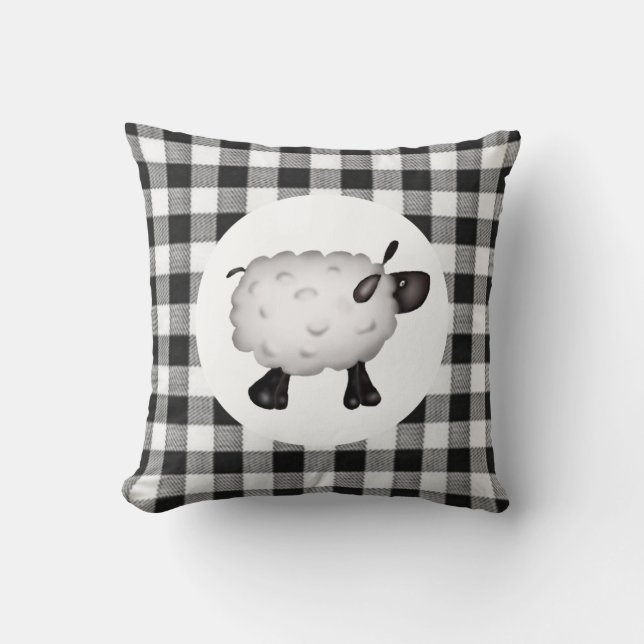 Sheep Pillow Kussen (Voorkant)