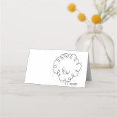 Sheep Place Cards Plaatskaartje (Achterkant)
