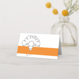 Sheep Place Cards Plaatskaartje