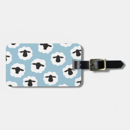 Sheep Print Knit Crochet Crafts Bagagelabel