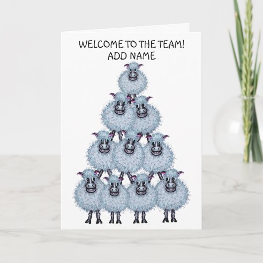 Sheep Pyramid Kaart (Voorkant)