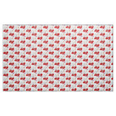 Sheep Red Hearts Kitten Fabric Stof (Yard (91,4 cm))