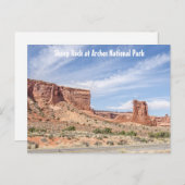 Sheep Rock in Arches National Park Briefkaart (Voorkant / Achterkant)