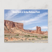 Sheep Rock in Arches National Park Briefkaart (Voorkant)