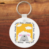 Sheep Says Baa T-shirts en cadeautjes Sleutelhanger (Voorkant)
