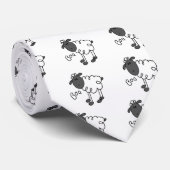 Sheep Says Baa T-shirts en cadeautjes Stropdas (Opgerold)