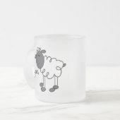 Sheep Says Baa Tshirts en Gifts Matglas Koffiemok (Voorkant links)