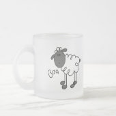 Sheep Says Baa Tshirts en Gifts Matglas Koffiemok (Links)
