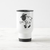 Sheep Says Baa Tshirts en Gifts Reisbeker (Center)