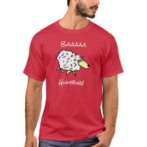 Sheep Says Baaaa Humbug - Kerstmis T-Shirt