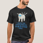 Sheep Sheeple Anti Vaccine Vax Mask Mandate Wants T-shirt (Voorkant)