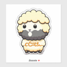 Sheep Square Sticker
