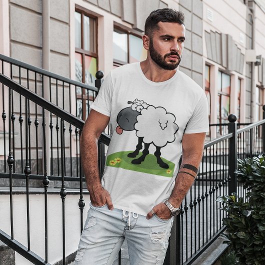 Sheep Sticking Tongue Out T-Shirt