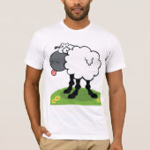 Sheep Sticking Tongue Out T-Shirt (Voorkant)