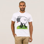 Sheep Sticking Tongue Out T-Shirt (Voorkant volledig)