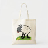 Sheep Sticking Tongue Out Tote Bag (Voorkant)