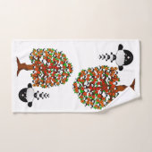 Sheep Tree Handen Badkamer Handdoek Sets (Handdoek)