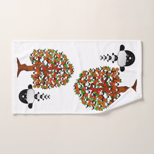 Sheep Tree Handen Badkamer Handdoek Sets (Handdoek)