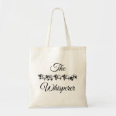 Sheep Whisperer Funny Cute Typografie Tote Bag (Voorkant)