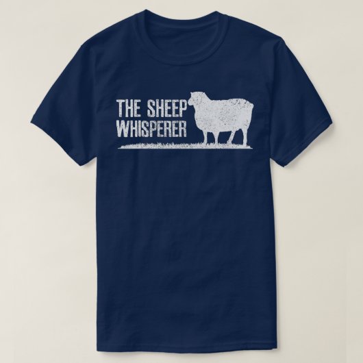 Sheep Whisperer - Funny Farming Farm Animal Farmer T-shirt (Design voorkant)
