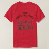 Sheep Whisperer T-shirt (Design voorkant)